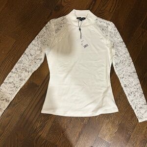 NWT Generation Love Halle Lace Combo top. Size small.